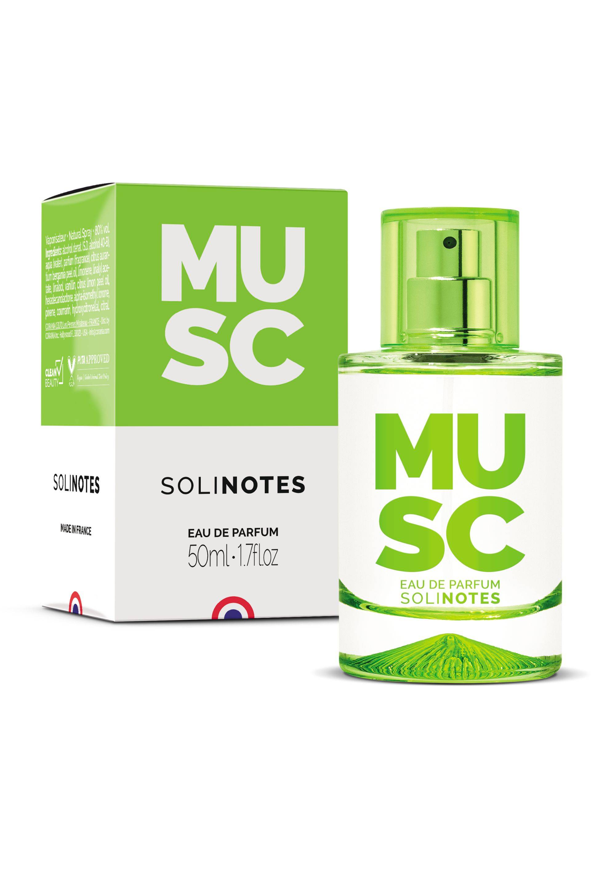 Eau de parfum musc 50 ml, Transparent, large image number 0.0
