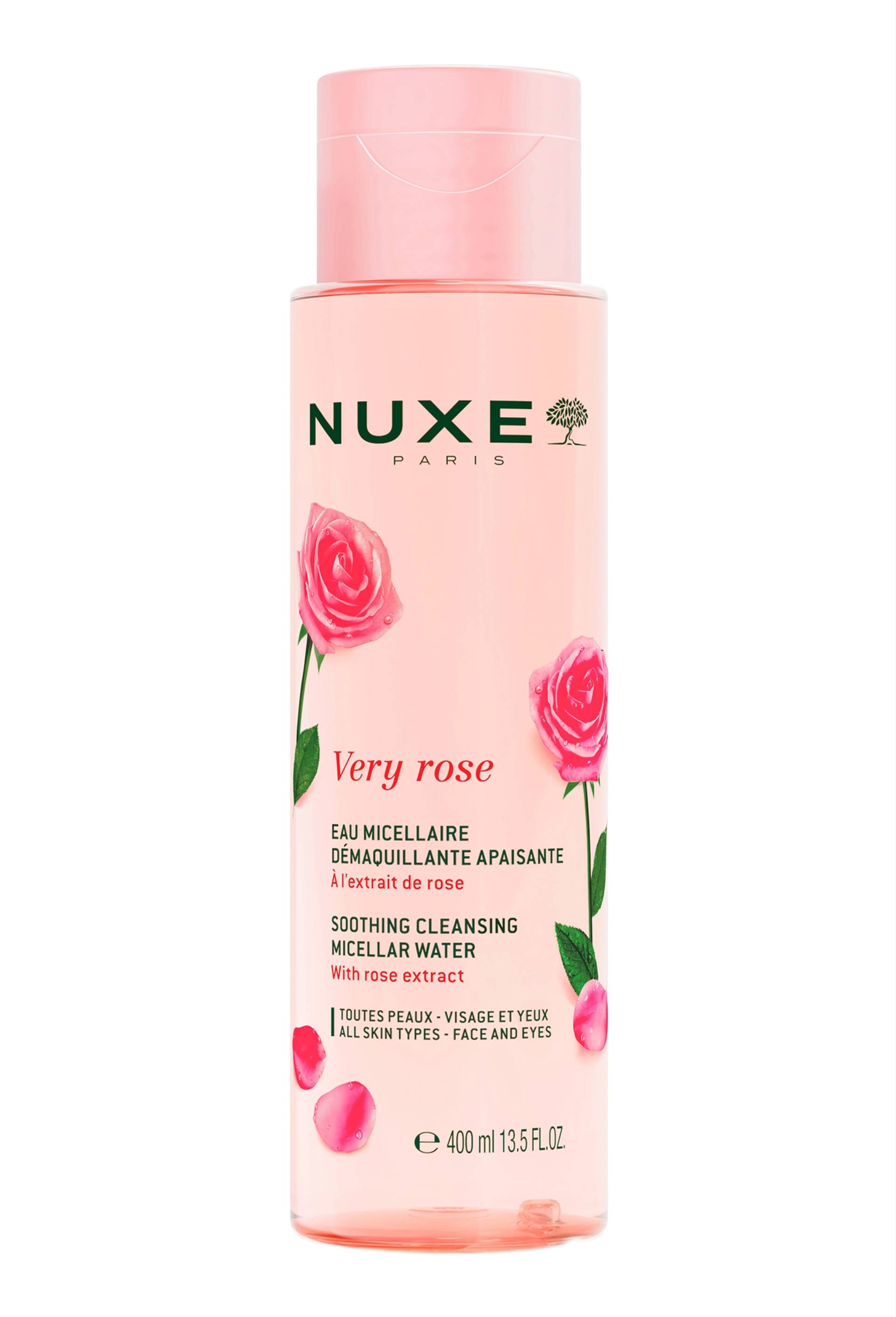 Eau micellaire apaisante very rose 400 ml, Transparent, large image number 0