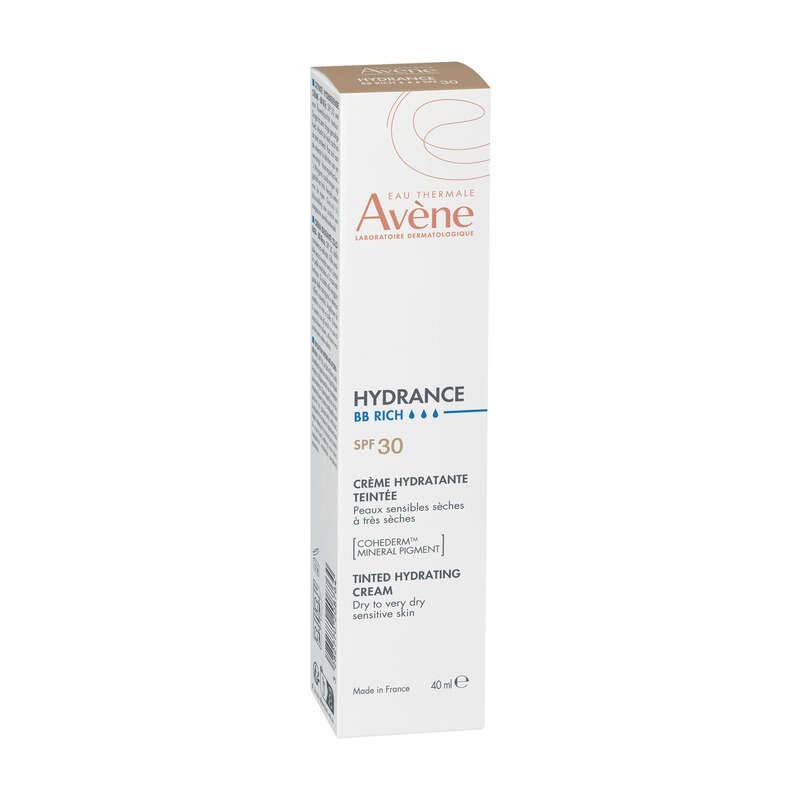 Eau thermale hydrance BB lumi&egrave;re radiance cr&egrave;me hydratante teint&eacute;e effet bonne mine naturel, Transparent, large image number 1