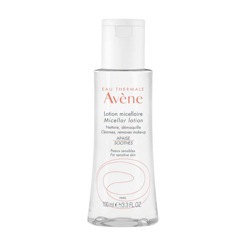 Eau thermale lotion micellaire visage, yeux et l&egrave;vres peaux sensibles, Transparent, large image number 0.0