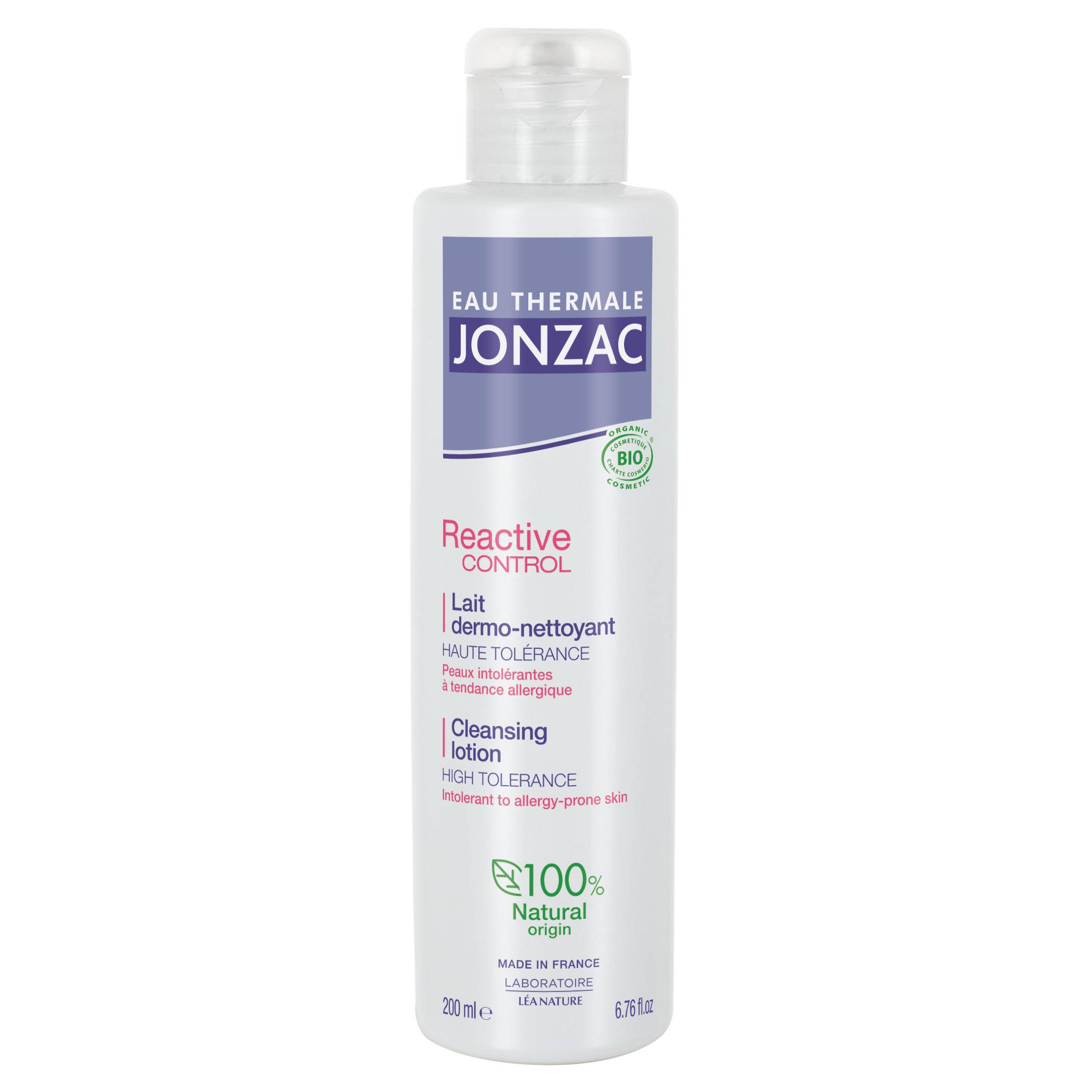 Eau thermale reactive control lait dermo- nettoyant bio, Transparent, large image number 0.0