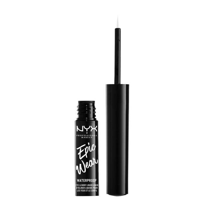 Epic wear eyeliner liquide waterproof, White, swatch image