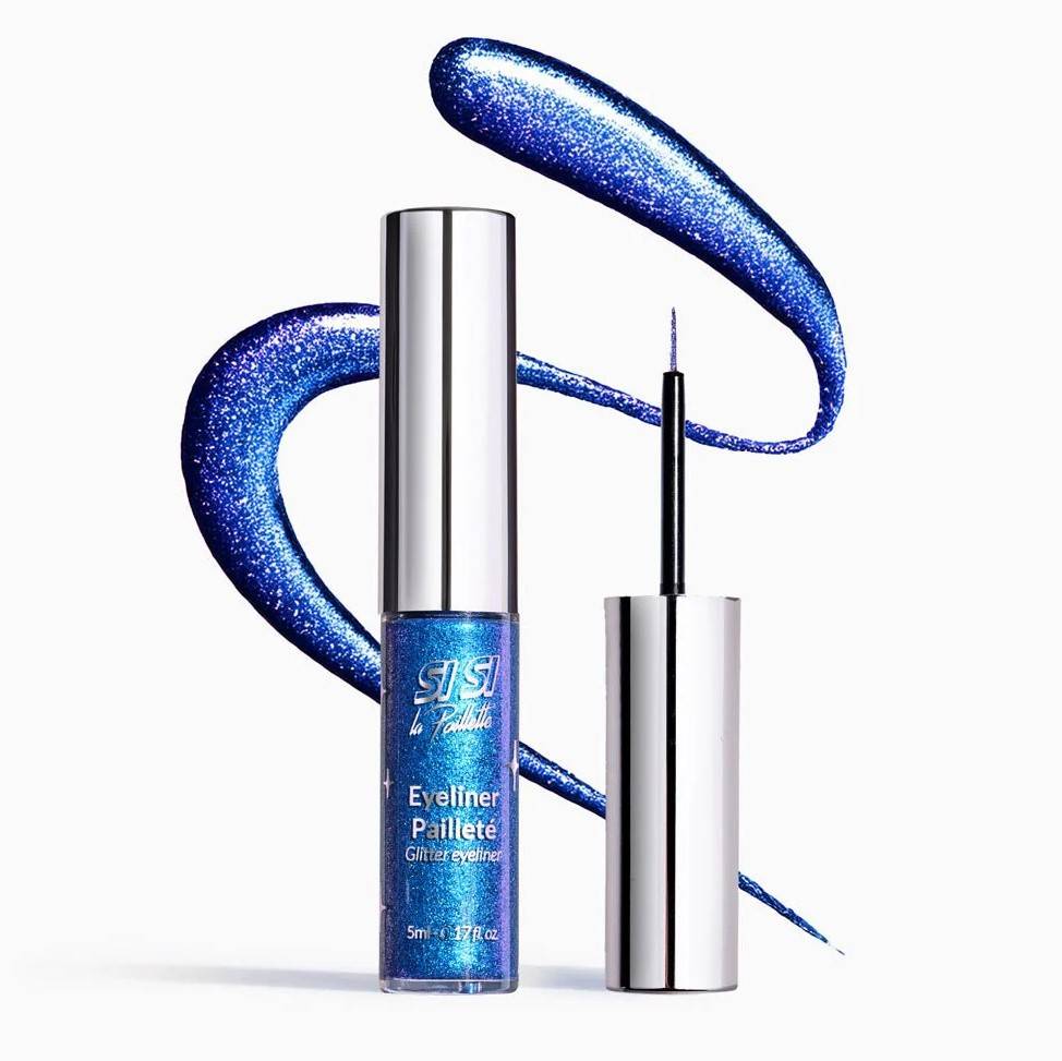 Eyeliner paillet&eacute;, Bleu &eacute;lectrique, large image number 0.0