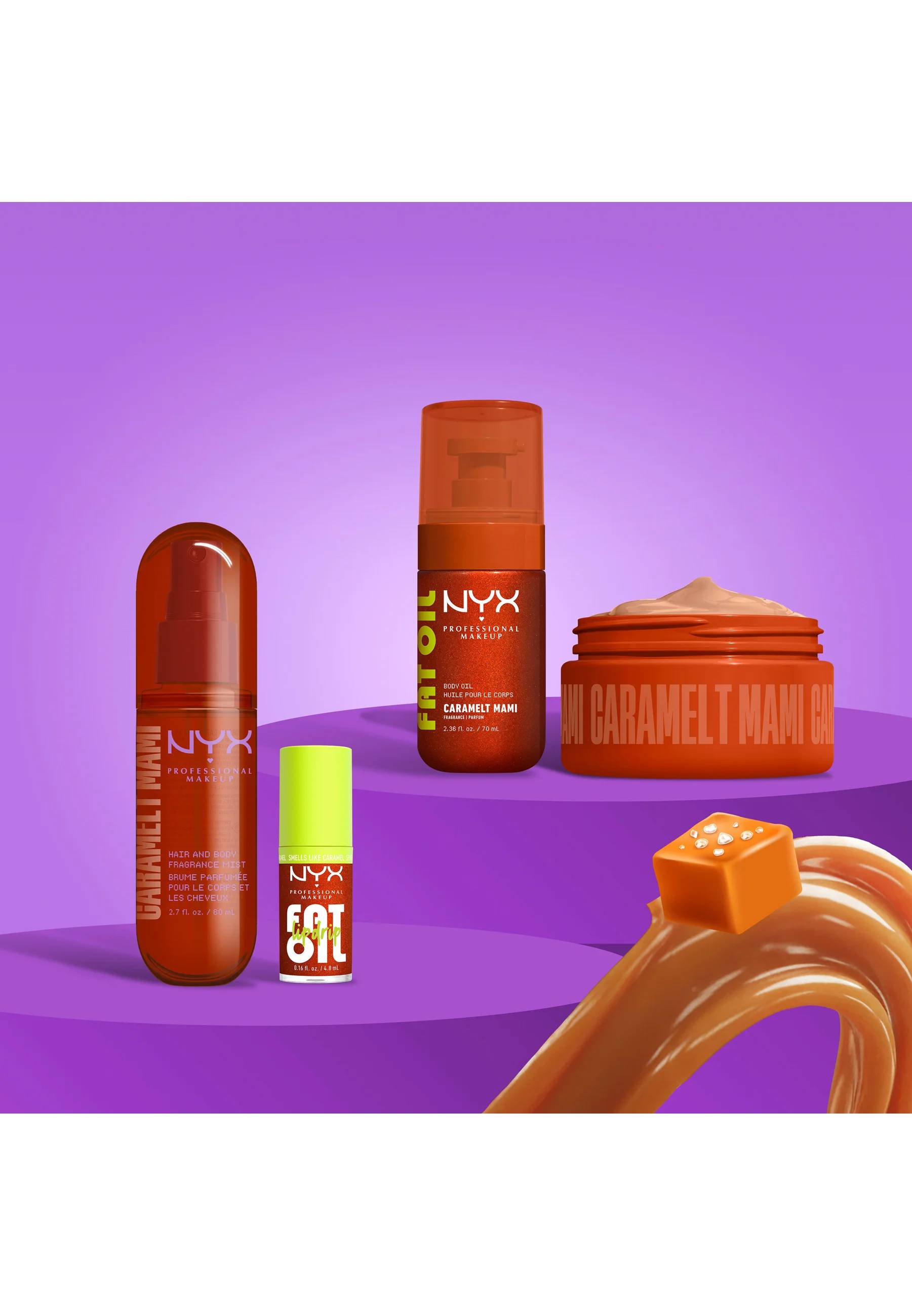 Fat oil body brume corps et cheveux caramelt mami format standard, Transparent, large image number 4.0