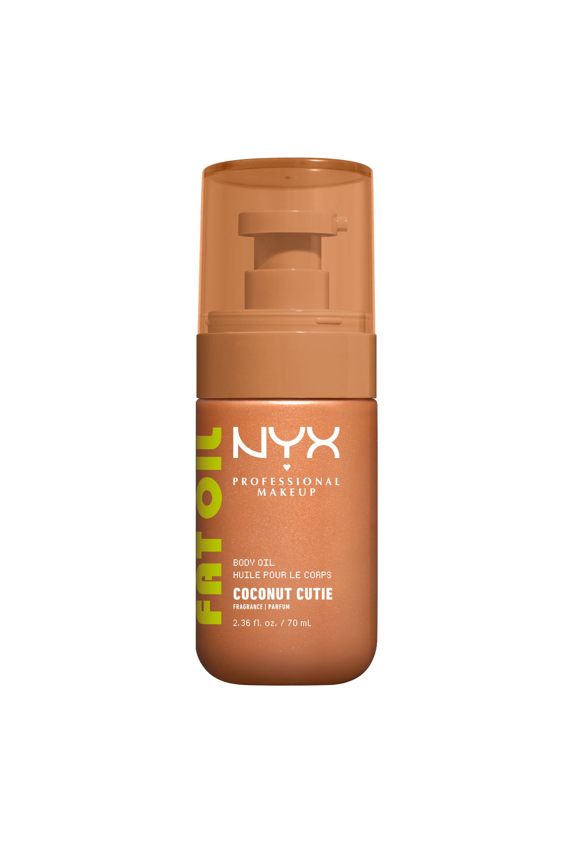 Fat oil body huile corps glowy coconut cutie, Transparent, large image number 0