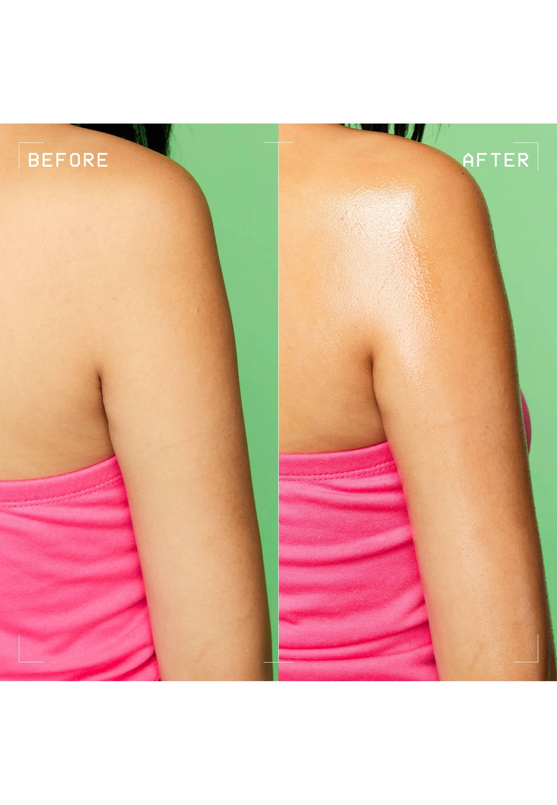 Fat oil body huile corps glowy juicy boo, Transparent, large image number 4.0