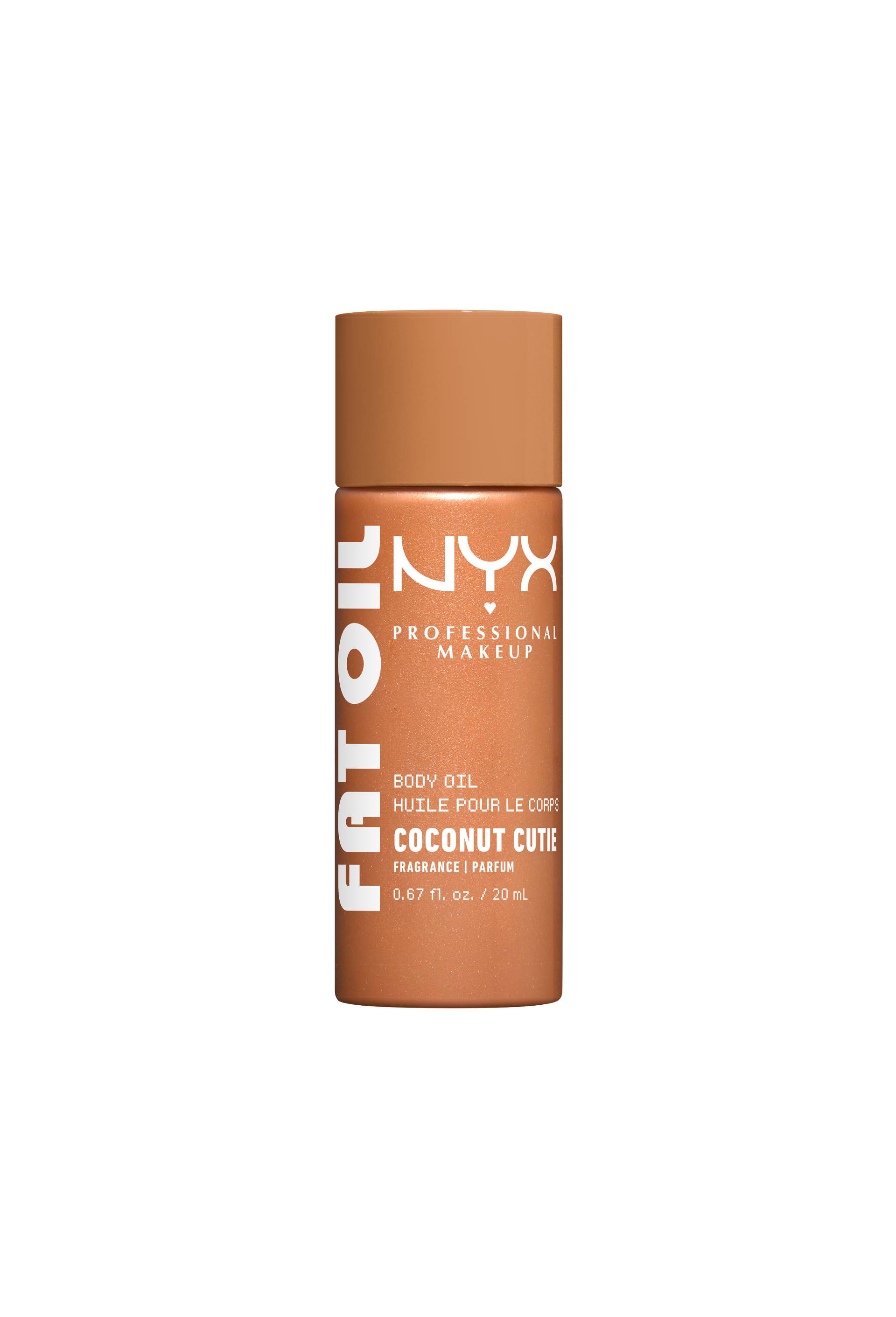 Fat oil body mini huile corps glowy coconut cutie, Transparent, large image number 0