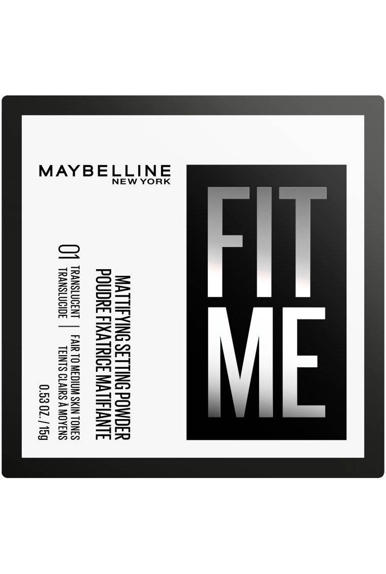 Fit me poudre fixatrice matifiante, Translucide, large image number 0.0