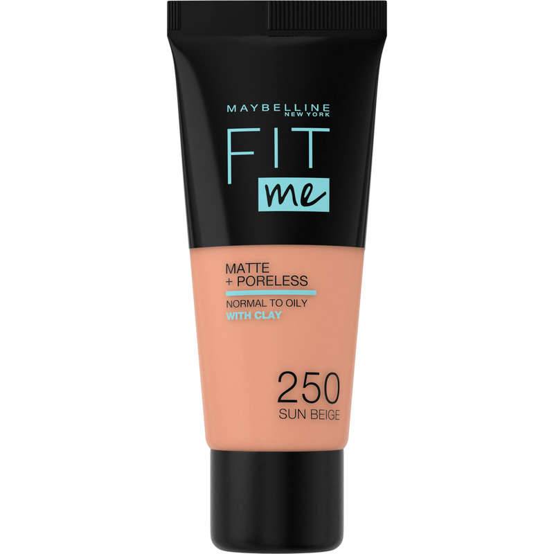 Fit me! fond de teint liquide matte + poreless, Beige ensoleill&eacute;, swatch image