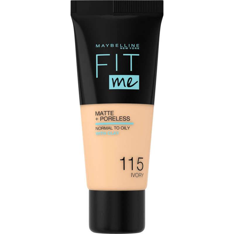 Fit me! fond de teint liquide matte + poreless, Ivoire, swatch image