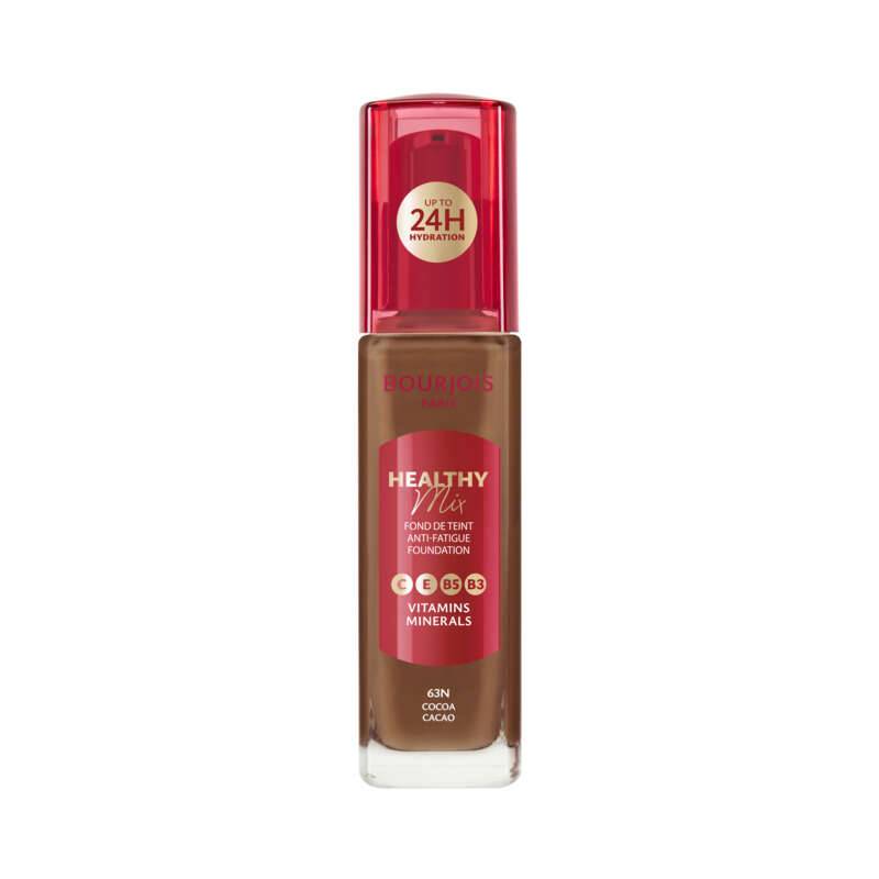 Fond de teint healthy mix, 63N Cacao, swatch image