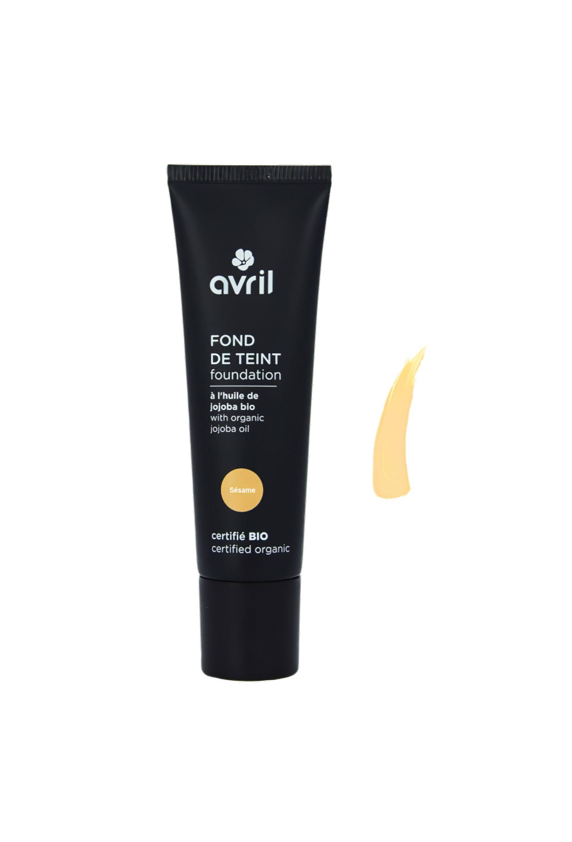 Fond de teint &agrave; l'huile de jojoba certifi&eacute; bio, S&eacute;same, swatch image