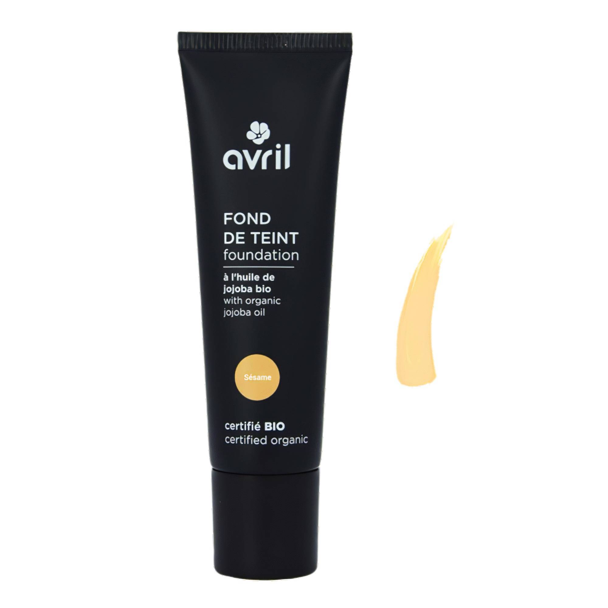 Fond de teint &agrave; l'huile de jojoba certifi&eacute; bio, S&eacute;same, swatch image