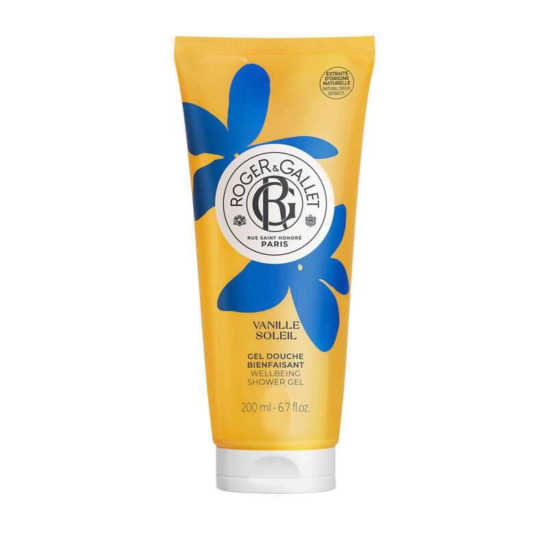 Gel douche bienfaisant vanille soleil, Transparent, large image number 0.0