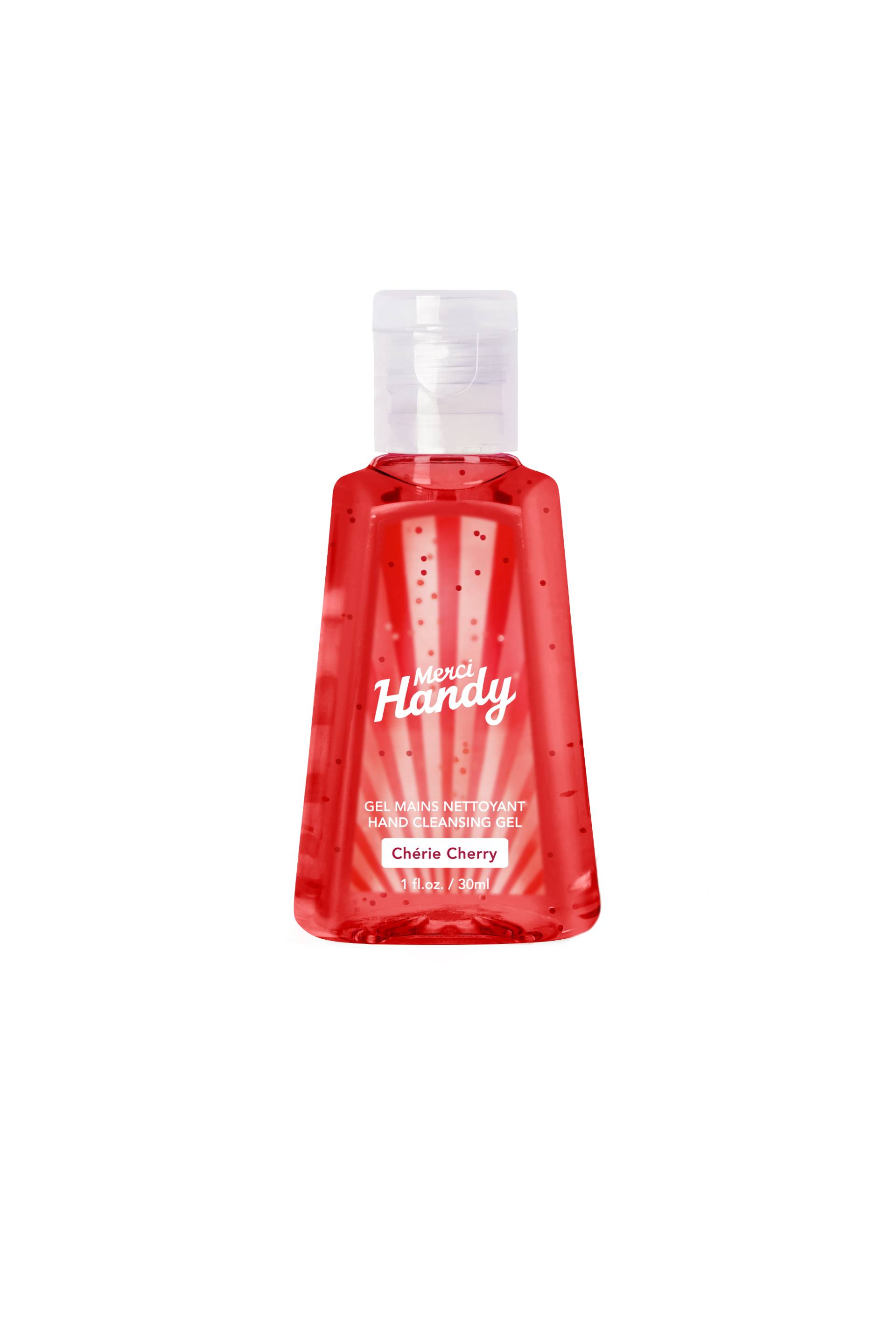 Gel mains nettoyant - ch&eacute;rie cherry, Transparent, large image number 0.0