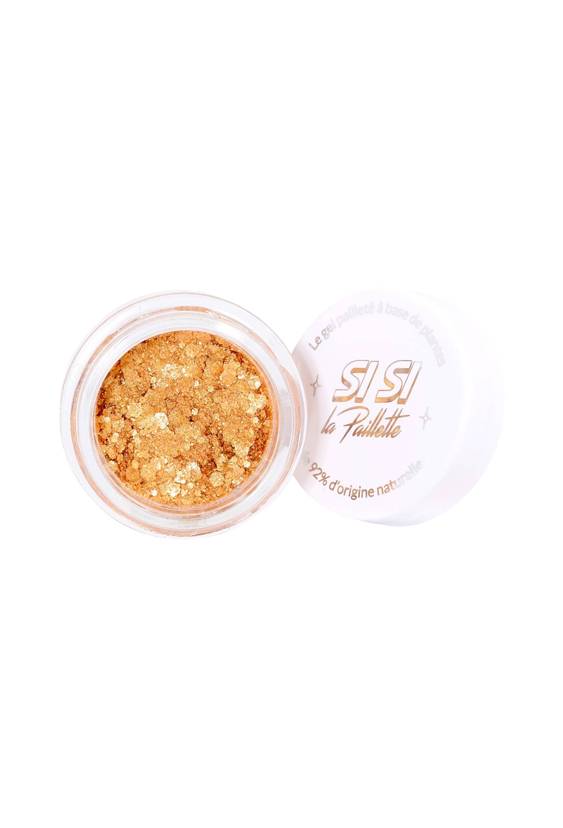 Gel paillet&eacute;, Queen du desert, swatch image