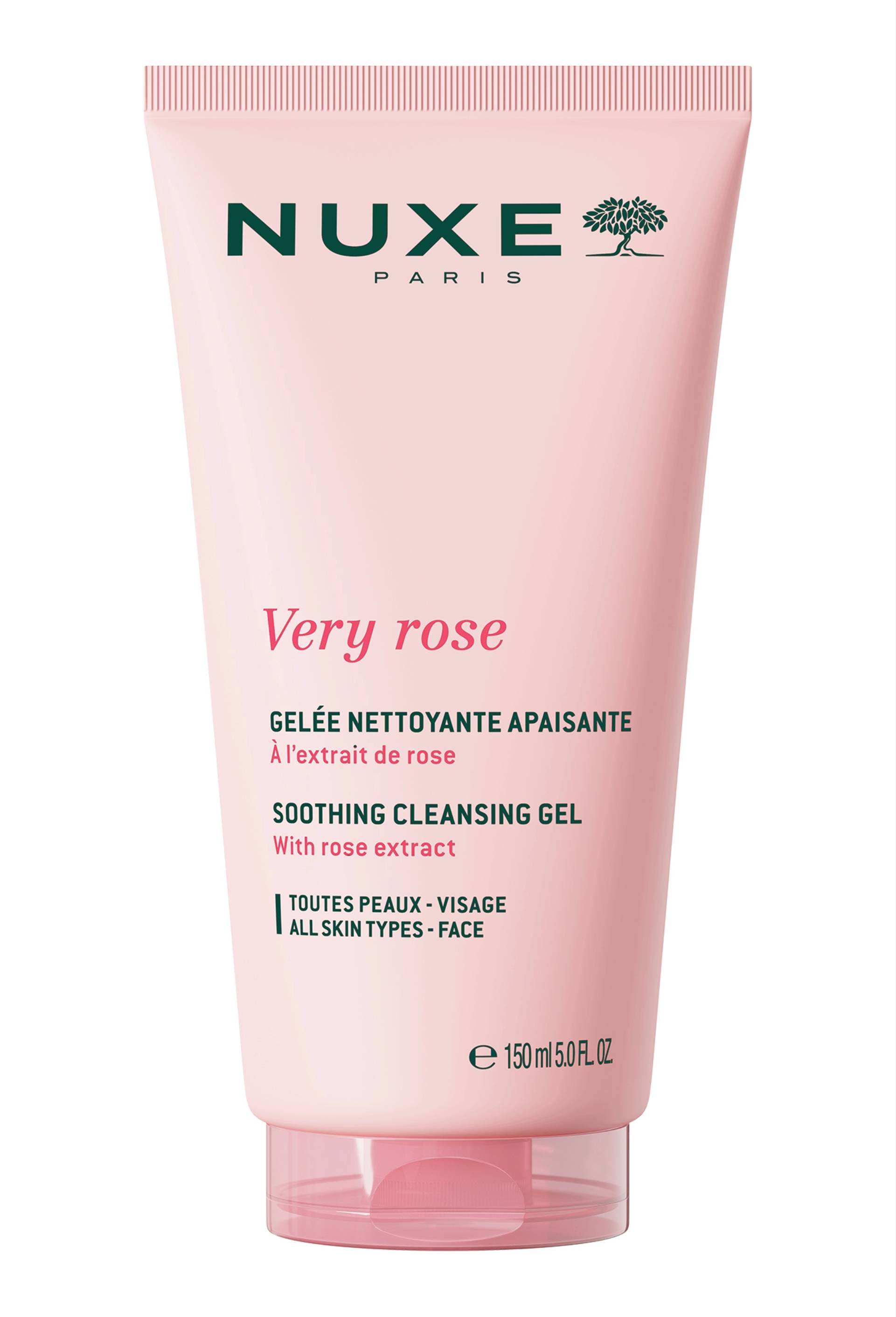 Gel&eacute;e nettoyante apaisante very rose, Transparent, large image number 0