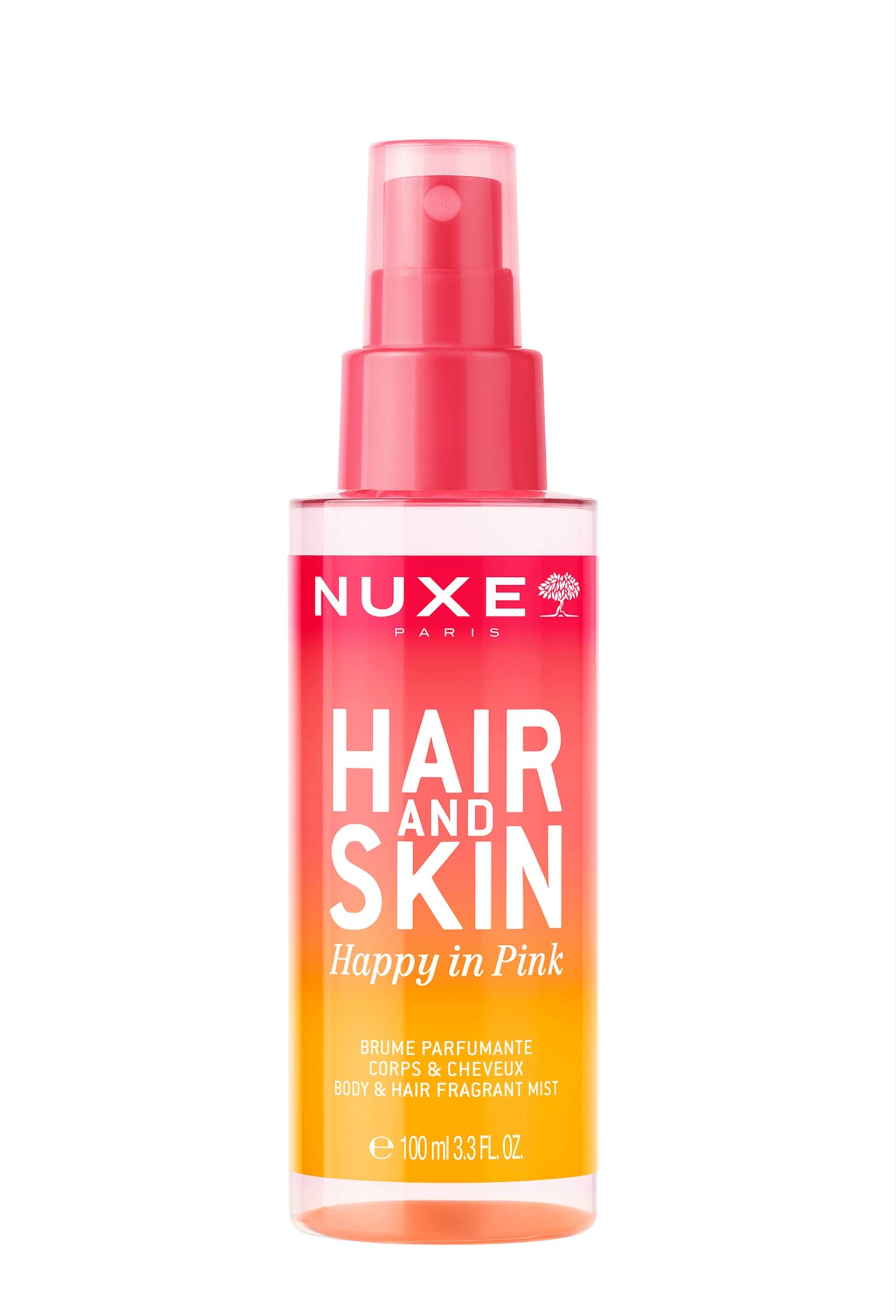 Hair and skin brume parfumante happy pink, Transparent, large image number 0.0