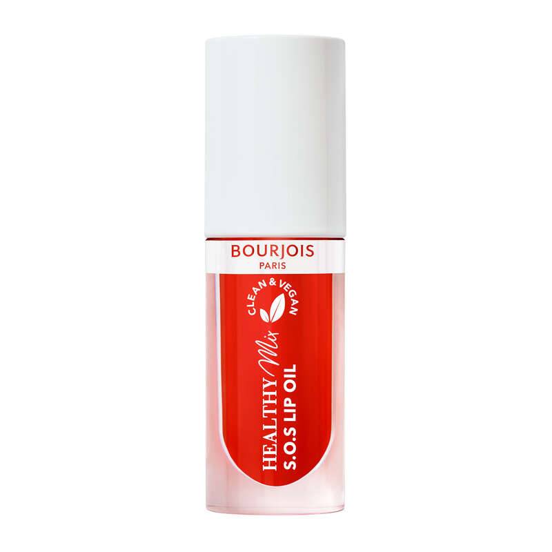 Healthy mix s.o.s lip oil, 07 Glazing red, swatch image