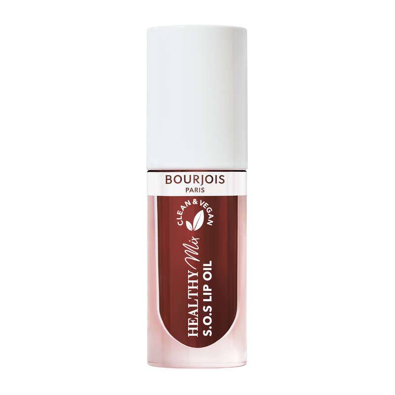 Healthy mix s.o.s lip oil, 08 Chocolat chaud, swatch image