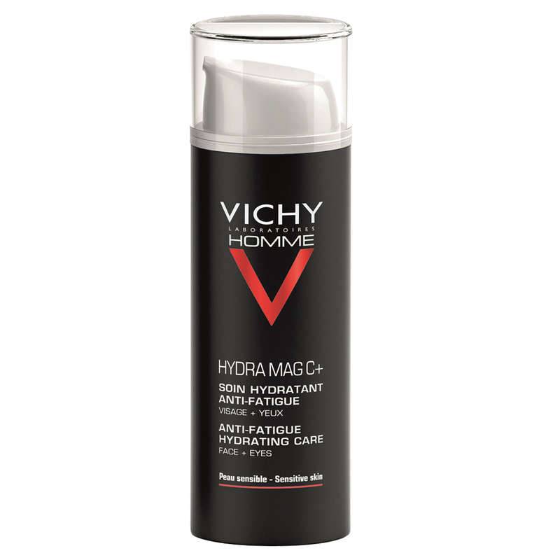 Homme hydra mag c + soin hydratant anti fatigue visage et yeux, Transparent, large image number 0.0
