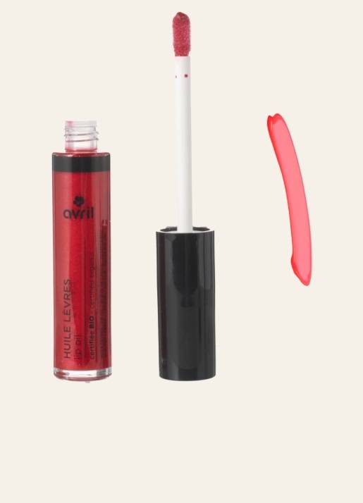 Huile &agrave; l&egrave;vres certifi&eacute;e bio, Rubis, swatch image