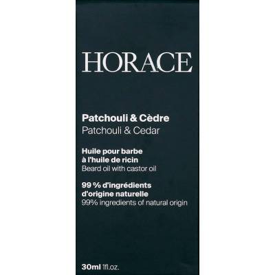 Huile pour barbe patchouli et c&egrave;dre, Transparent, large image number 0
