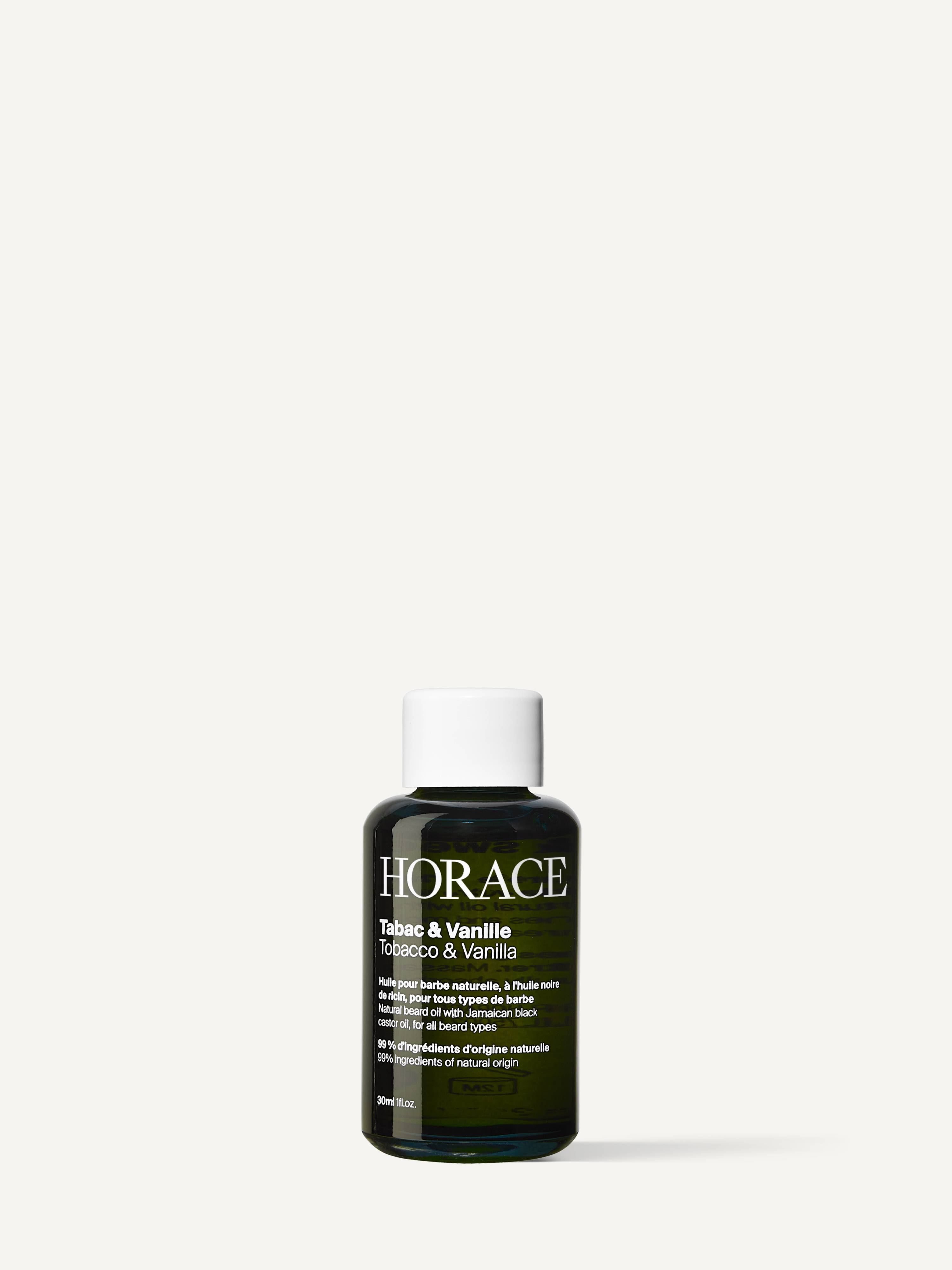Huile pour barbe tabac et vanille, Transparent, large image number 0.0
