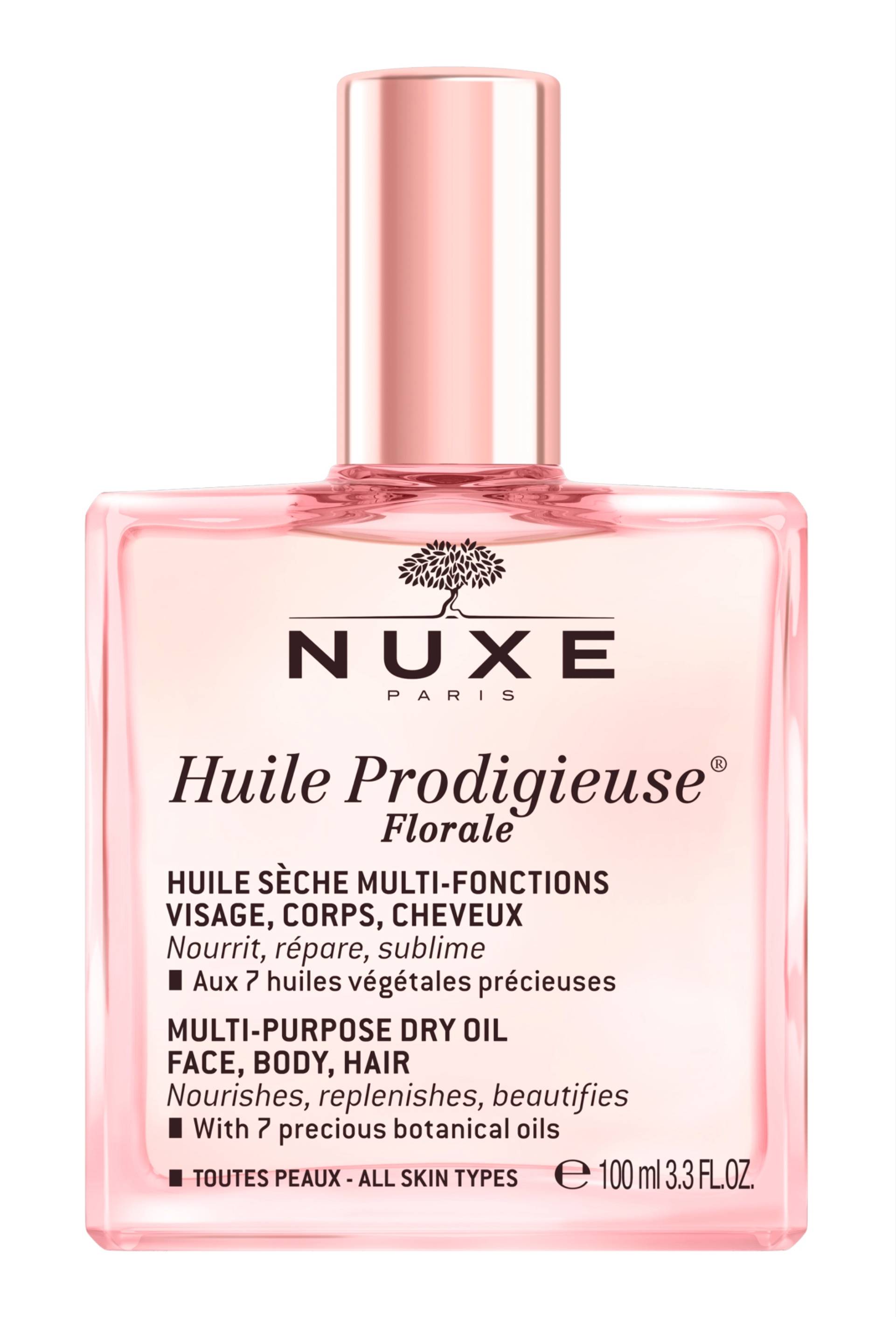 Huile prodigieuse florale huile s&egrave;che visage corps cheveux 100 ml, Transparent, large image number 0.0