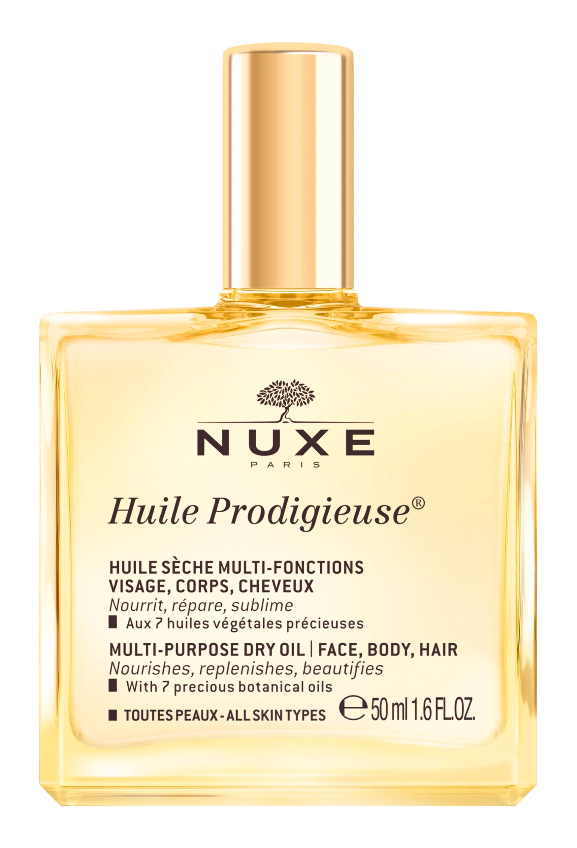 Huile prodigieuse huile s&egrave;che visage corps cheveux 50 ml, Transparent, large image number 0.0