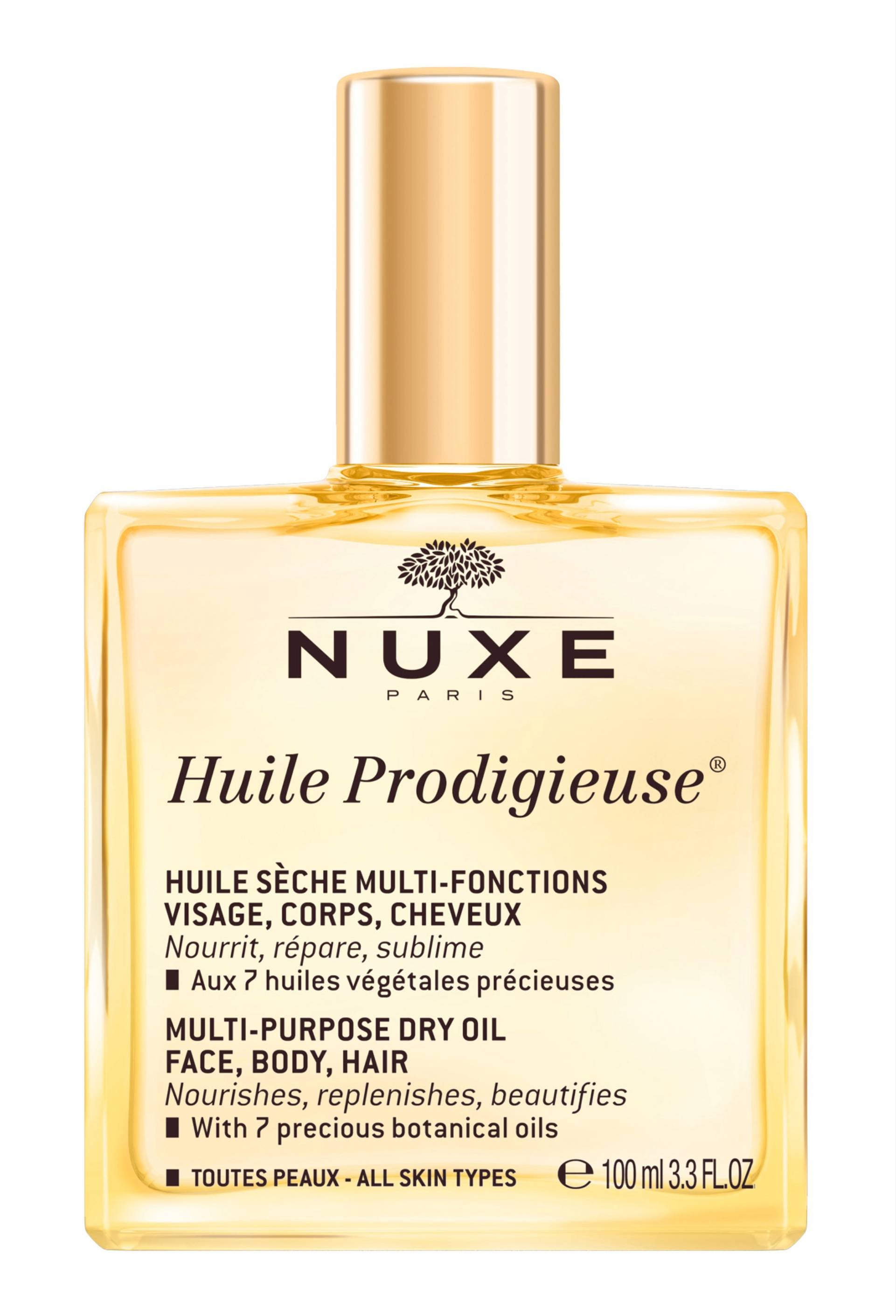 Huile prodigieuse huile s&egrave;che visage corps cheveux 100 ml, Transparent, large image number 0.0