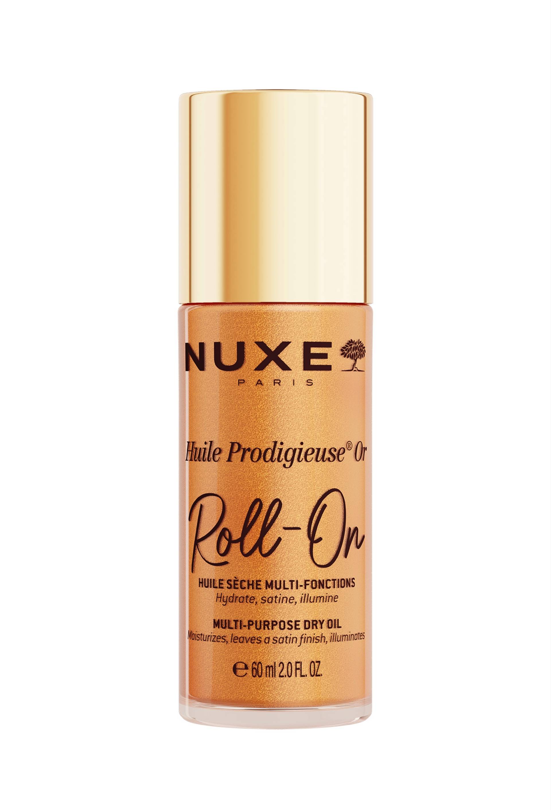 Huile s&egrave;che prodigieuse or roll-on, Transparent, large image number 0