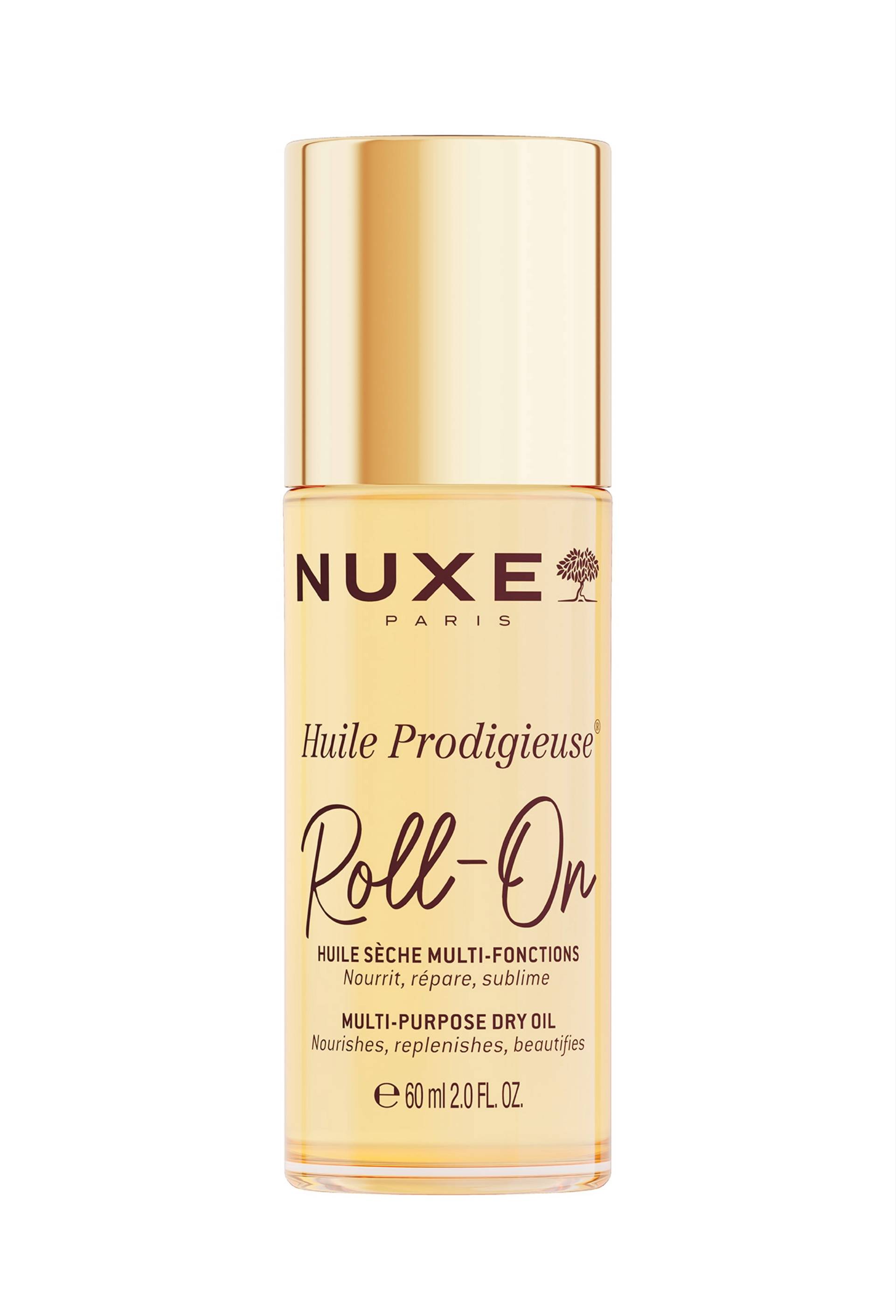 Huile s&egrave;che prodigieuse roll-on, Transparent, large image number 0