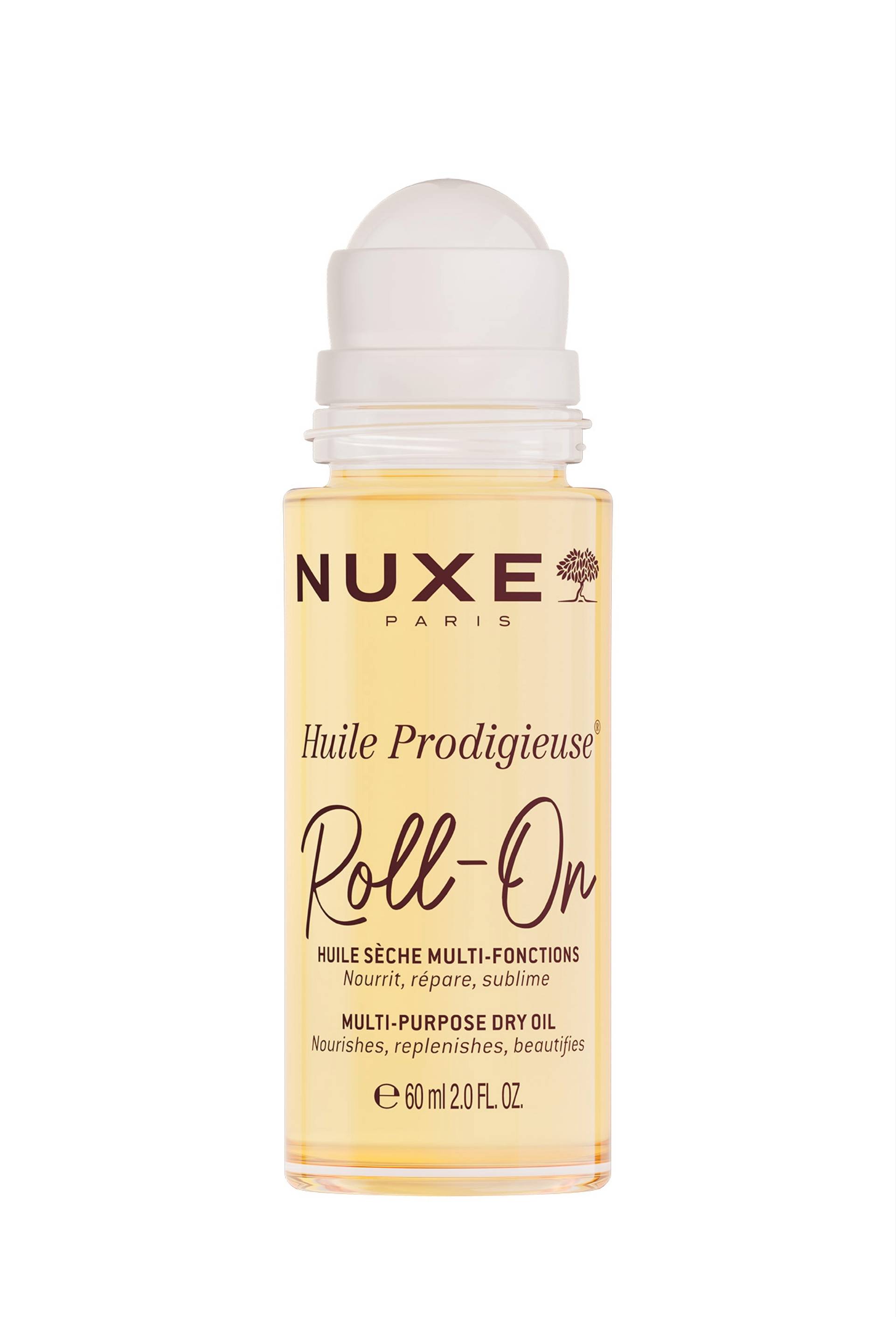 Huile s&egrave;che prodigieuse roll-on, Transparent, large image number 1