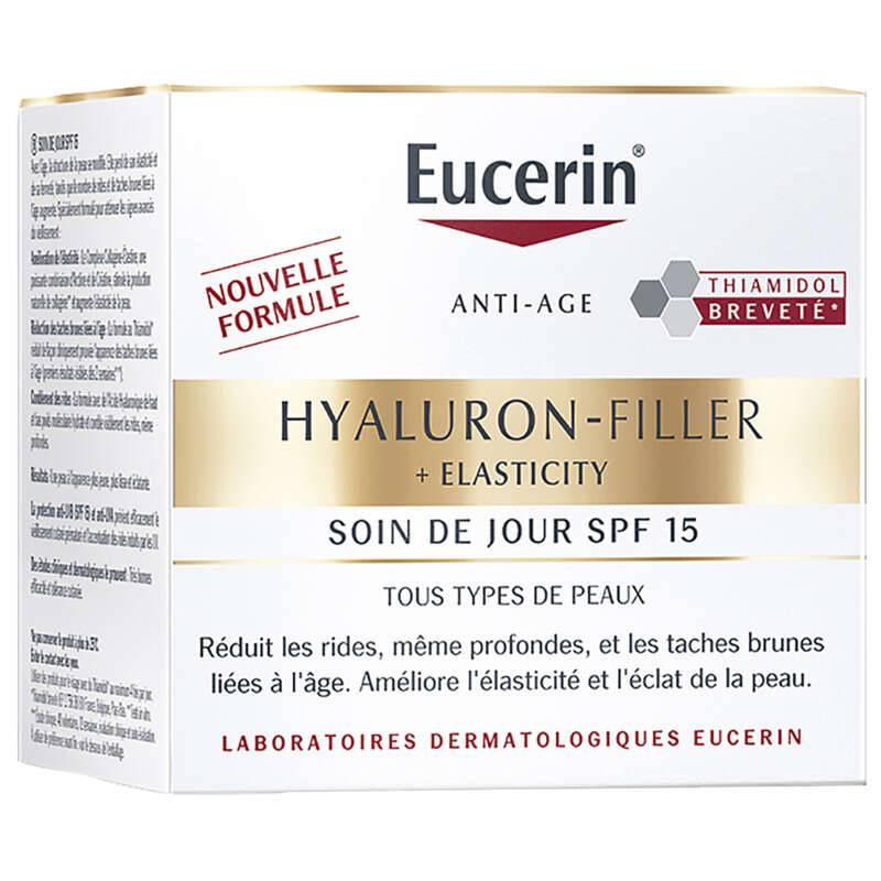 Hyaluron-filler + elasticity soin de jour, Transparent, large image number 0.0