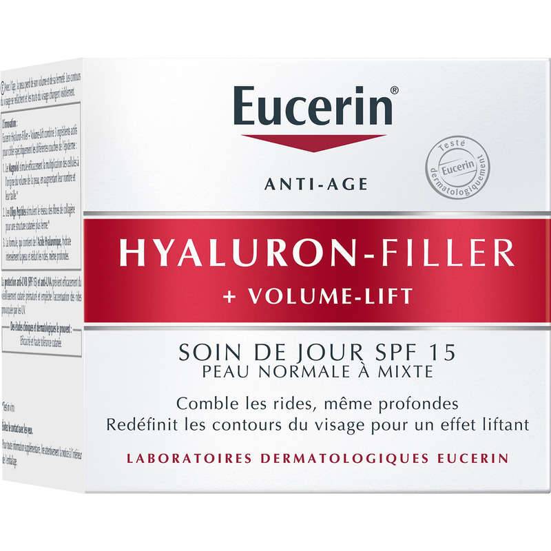 Hyaluron-filler + volume lift soin de jour peau normale &agrave; mixte, Transparent, large image number 0