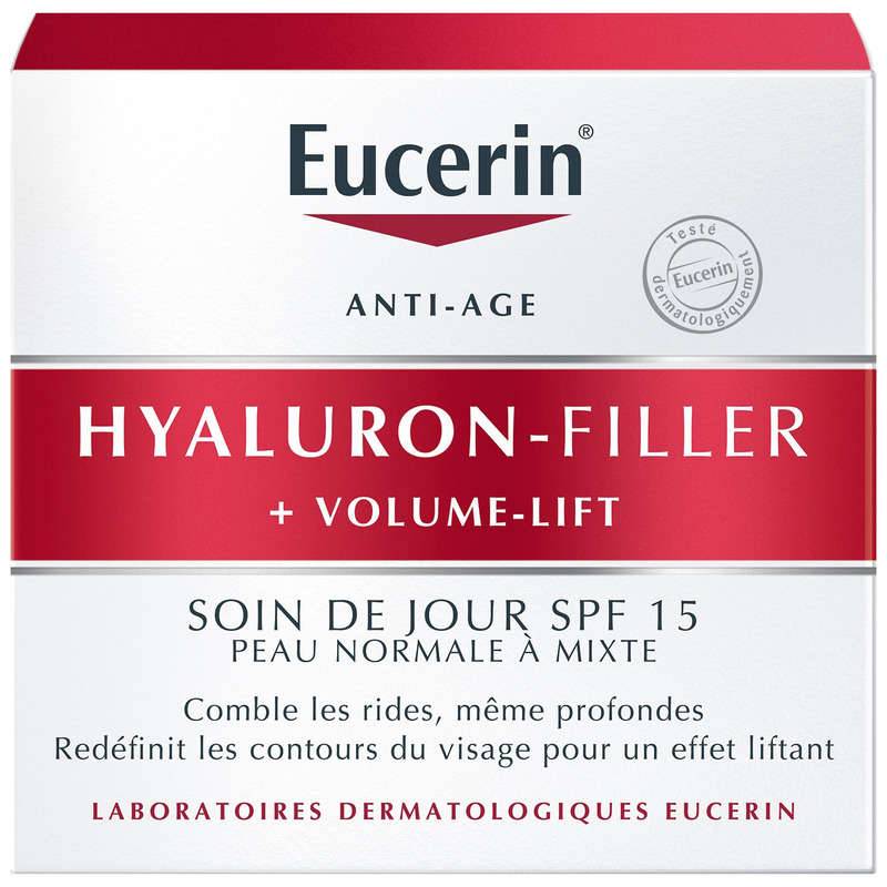 Hyaluron-filler + volume lift soin de jour peau normale &agrave; mixte, Transparent, large image number 1