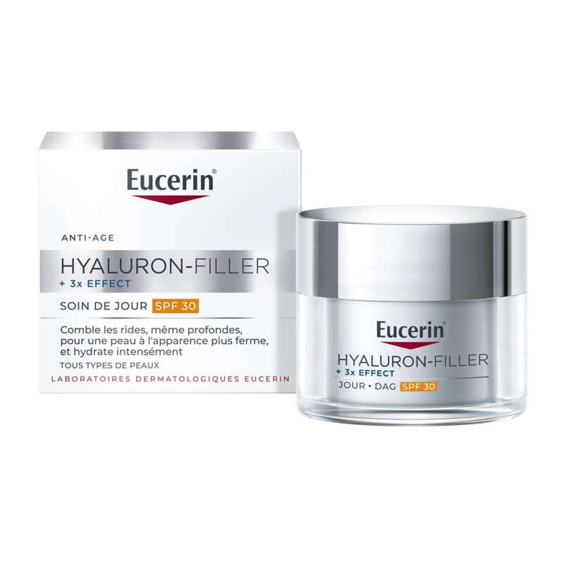 Hyaluron-filler + 3x effect soin de jour SPF30, Transparent, large image number 0.0