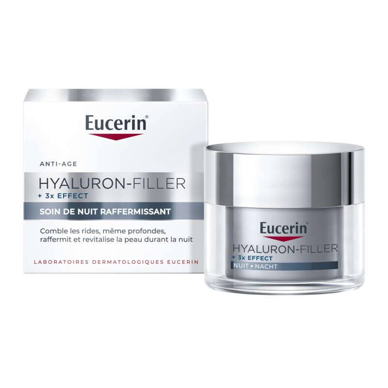 Hyaluron-filler + 3x effect soin de nuit, Transparent, large image number 0