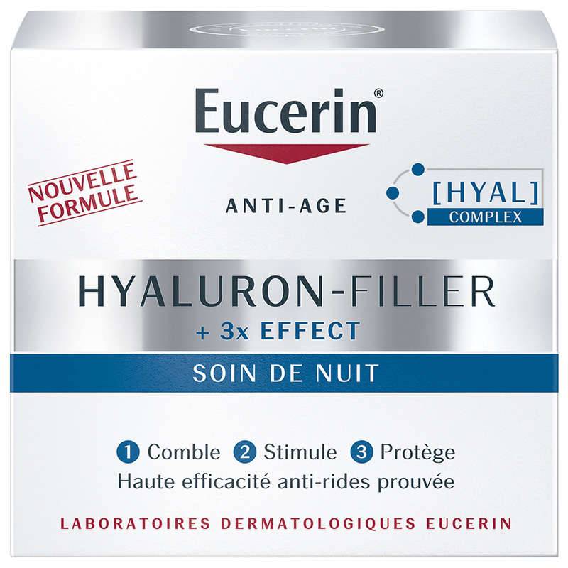 Hyaluron-filler + 3x effect soin de nuit, Transparent, large image number 1