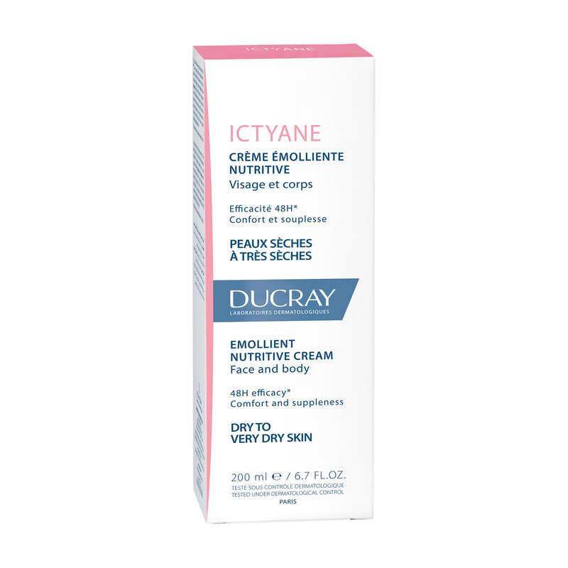 Ictyane cr&egrave;me emolliente nutritive visage et corps, Transparent, large image number 0.0