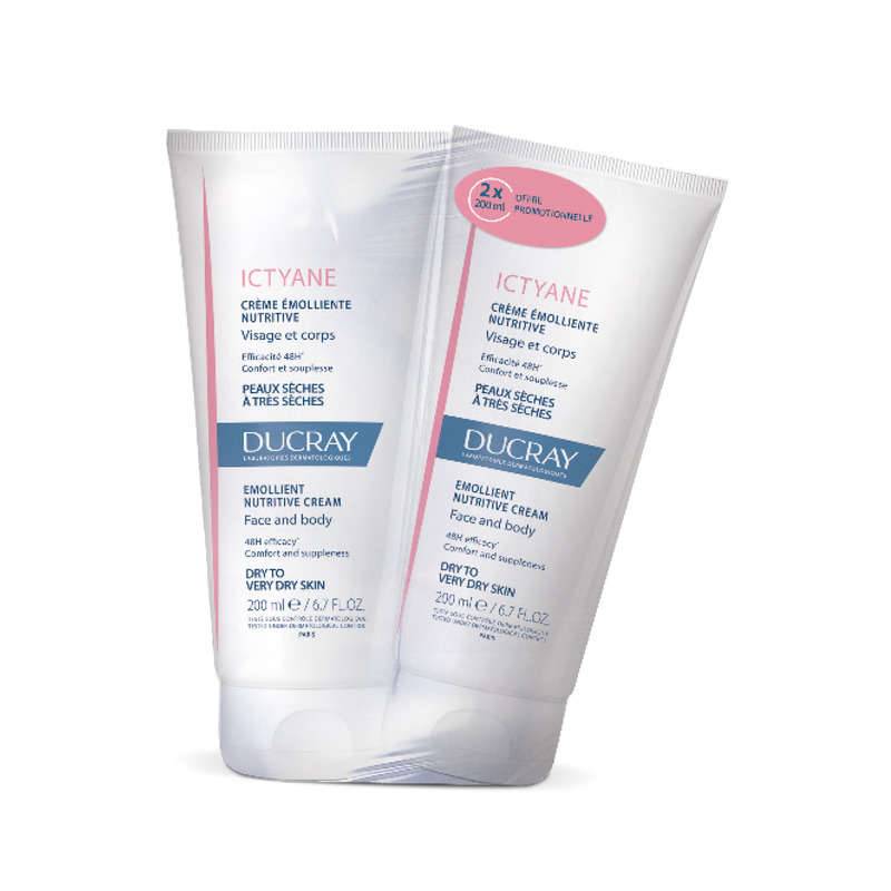 Ictyane cr&egrave;me emolliente nutritive visage et corps 2x, Transparent, large image number 0.0