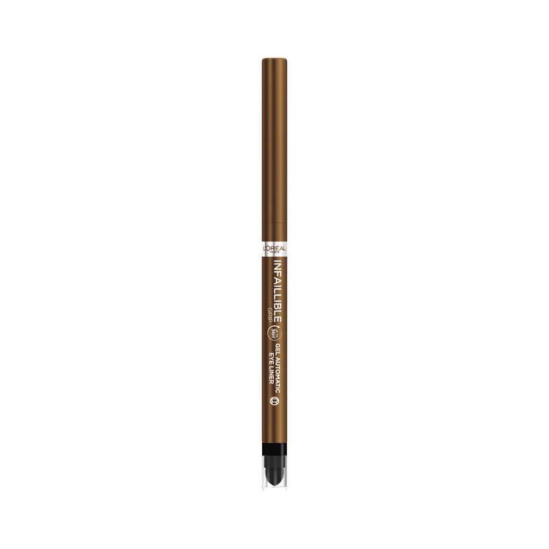 Infaillible eyeliner mine r&eacute;tractable waterproof, Bronzed expresso, large image number 0.0