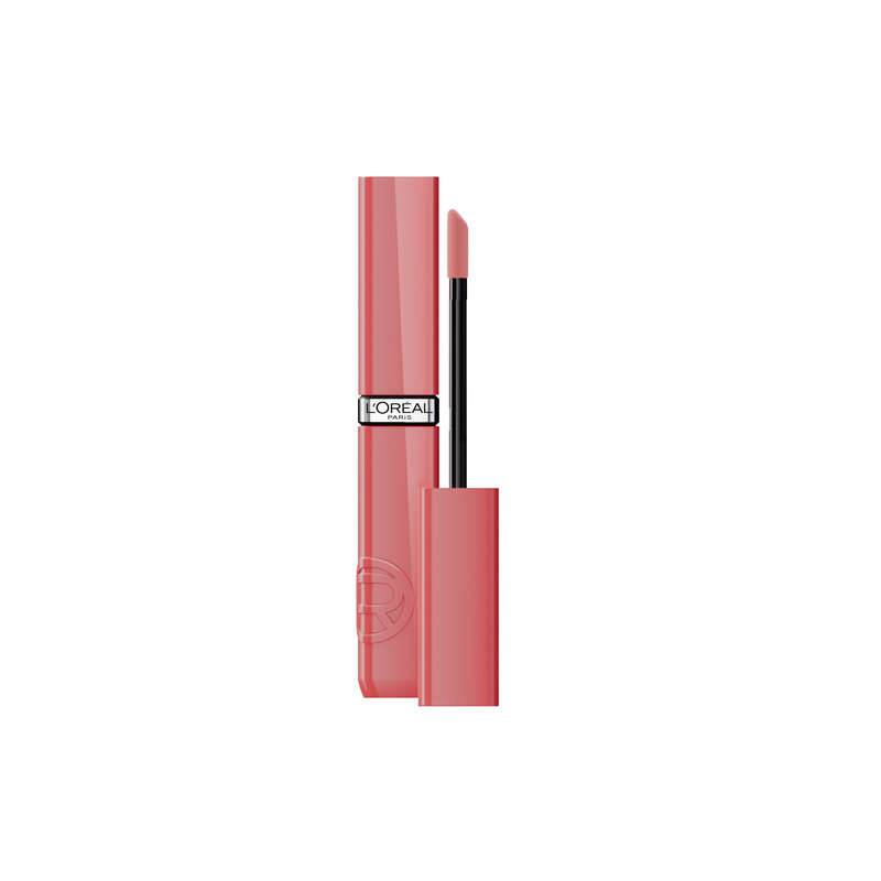 Infaillible laque &agrave; l&egrave;vres effet vinyle, 600 Le nu ros&eacute;, swatch image