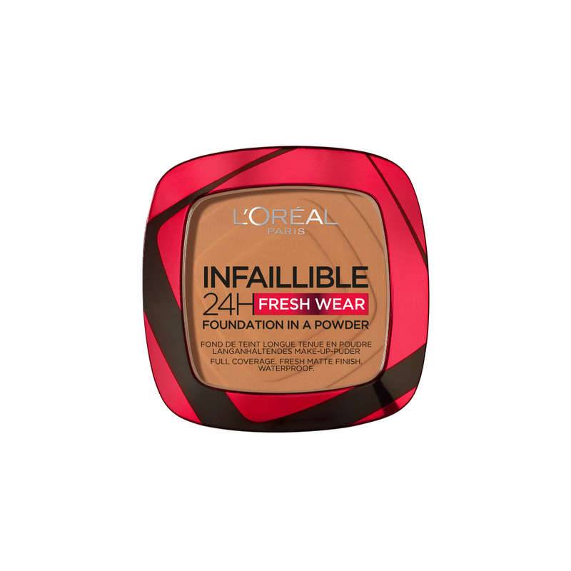 Infaillible 24h fond de teint en poudre, 330 Noisette, swatch image