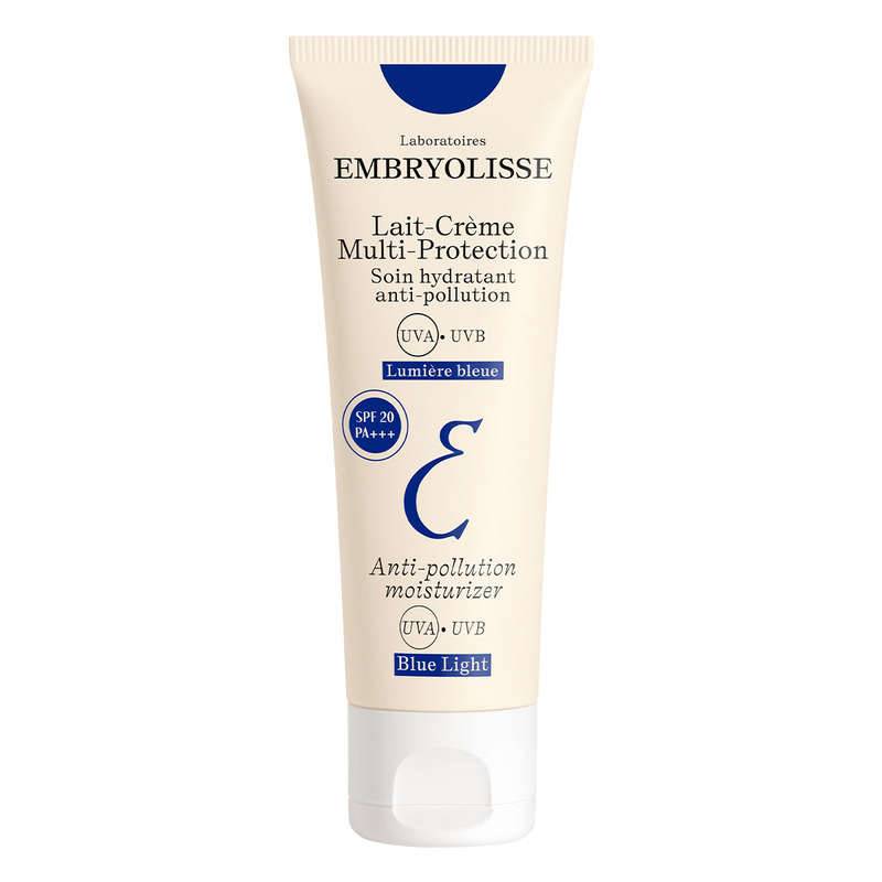 Lait-cr&egrave;me multi-protection soin hydratant SPF20pa + + +, Transparent, large image number 0.0
