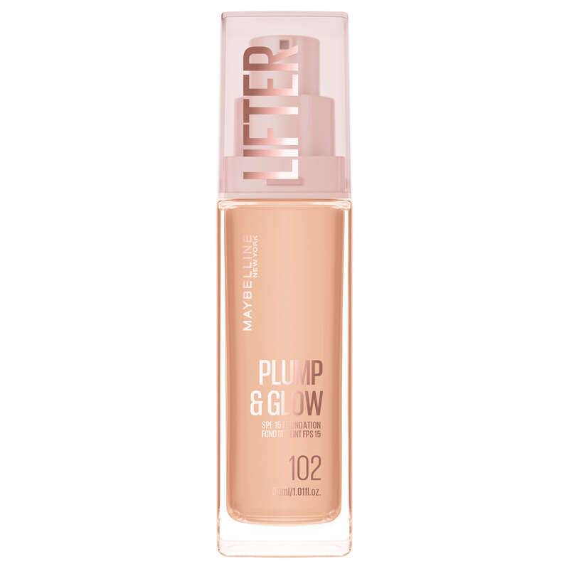 Lifter plump et glow fond de teint, 102, swatch image