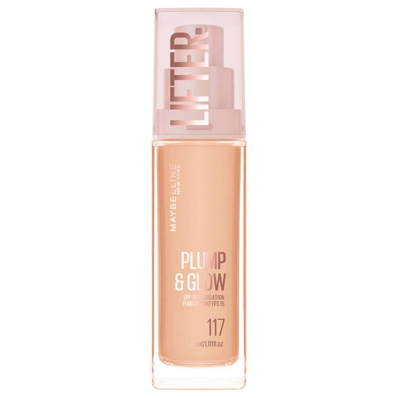 Lifter plump et glow fond de teint, 117, swatch image