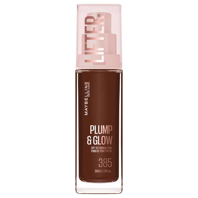 Lifter plump et glow fond de teint, 385, swatch image