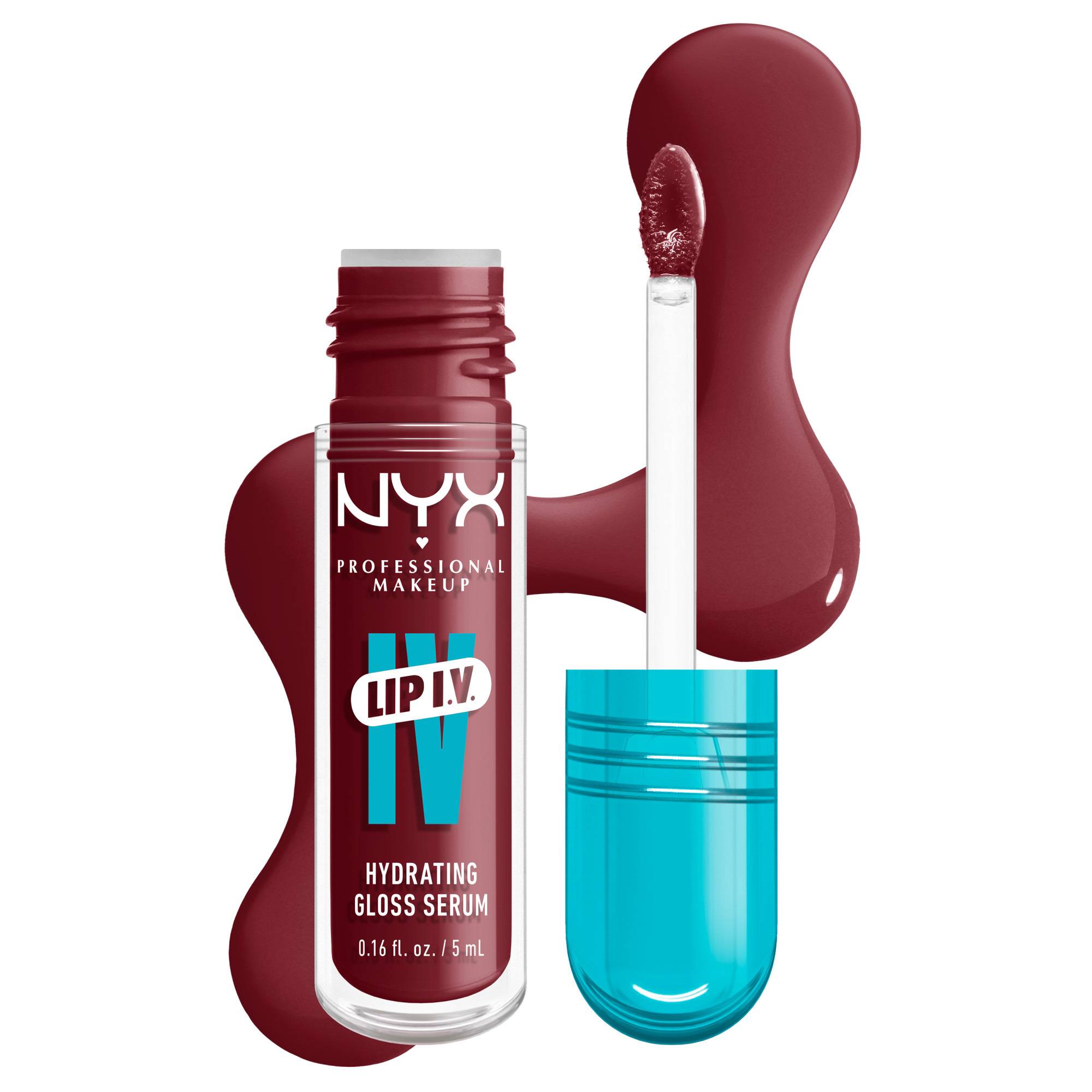Lip IV Gloss S&eacute;rum gloss hydratant, Drippin in rose, swatch image
